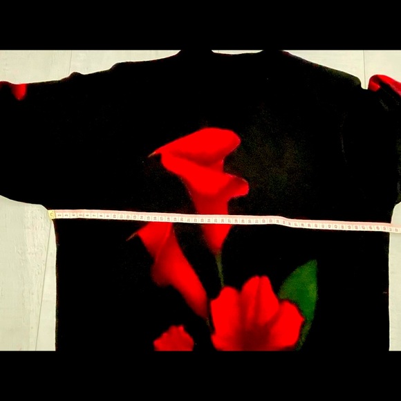 V-Neck Cardigan Front Buttons Floral Print - Picture 7 of 13